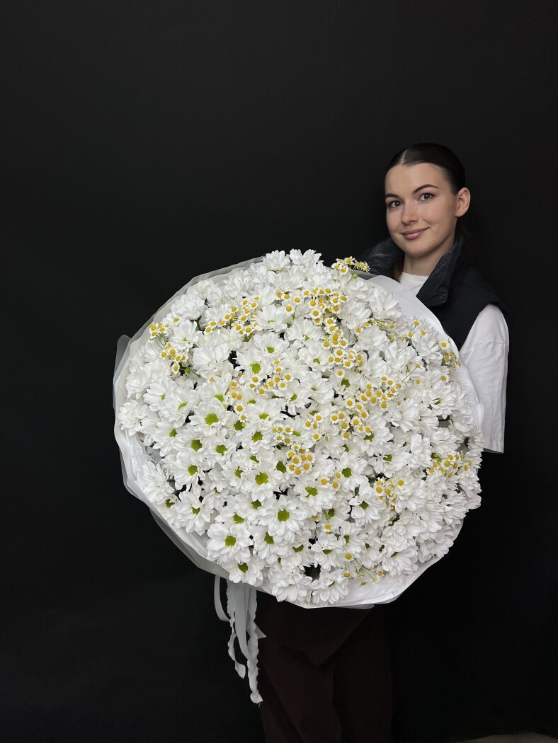 Букет большой микс ромашек №170