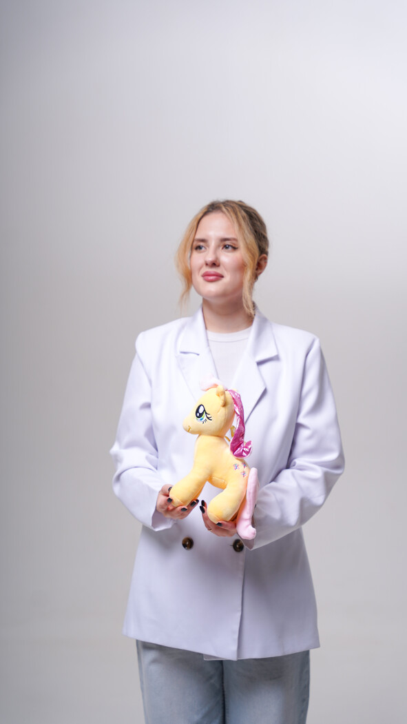 Желтый пони (25см)