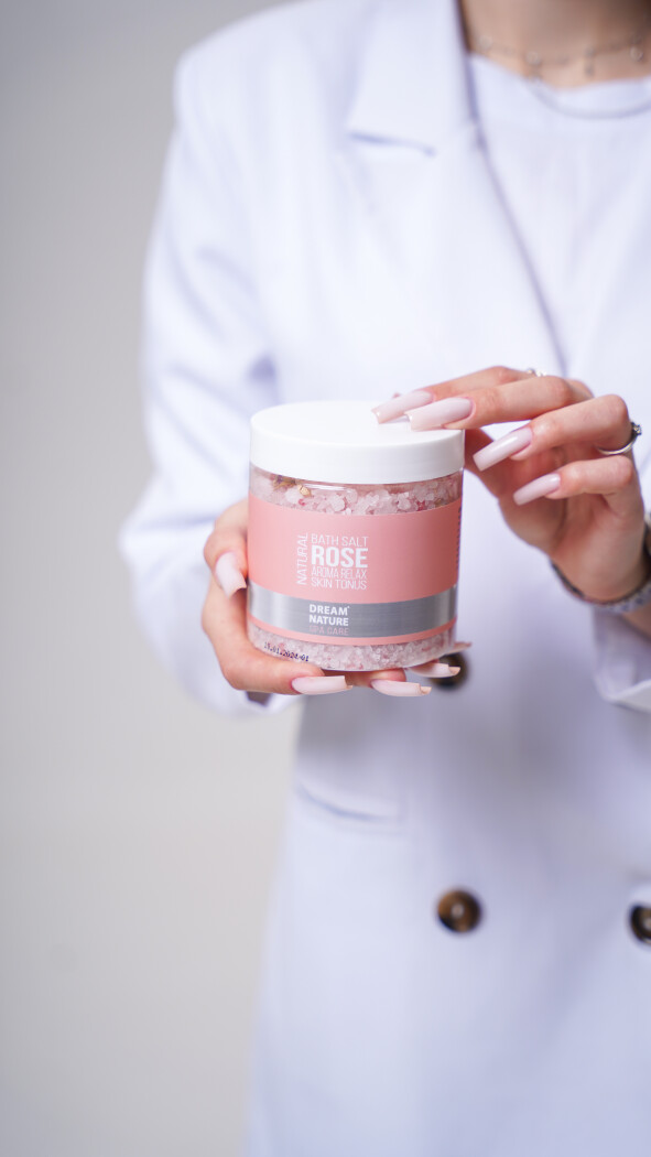 Соль для ванны (розовая)