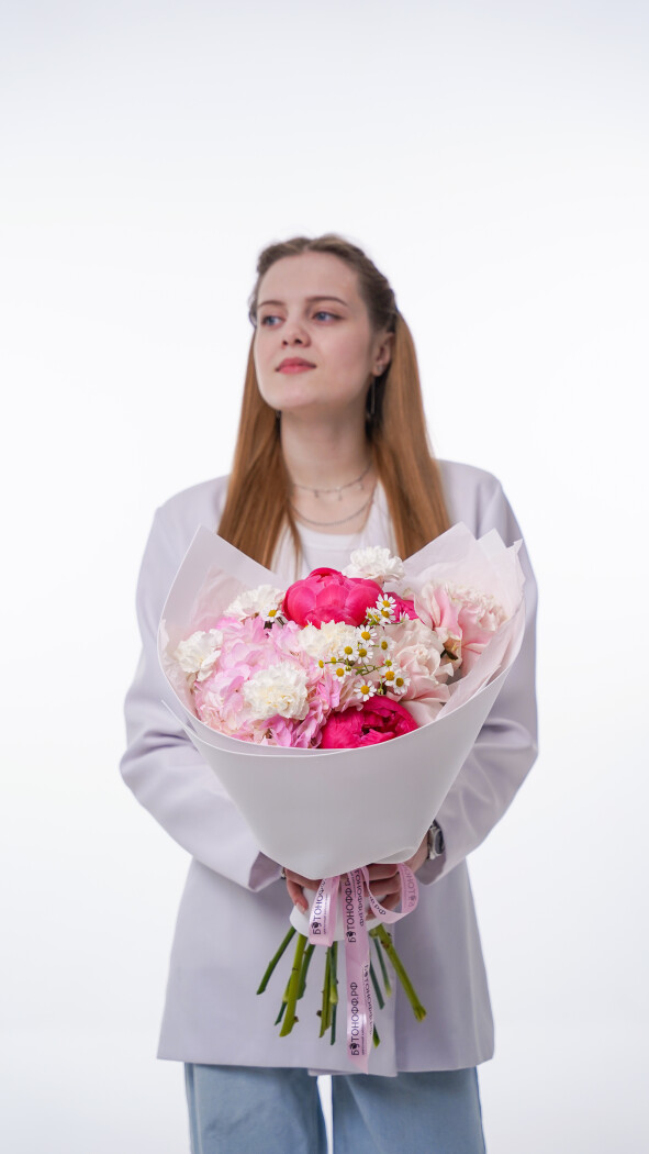 Сборный букет №395