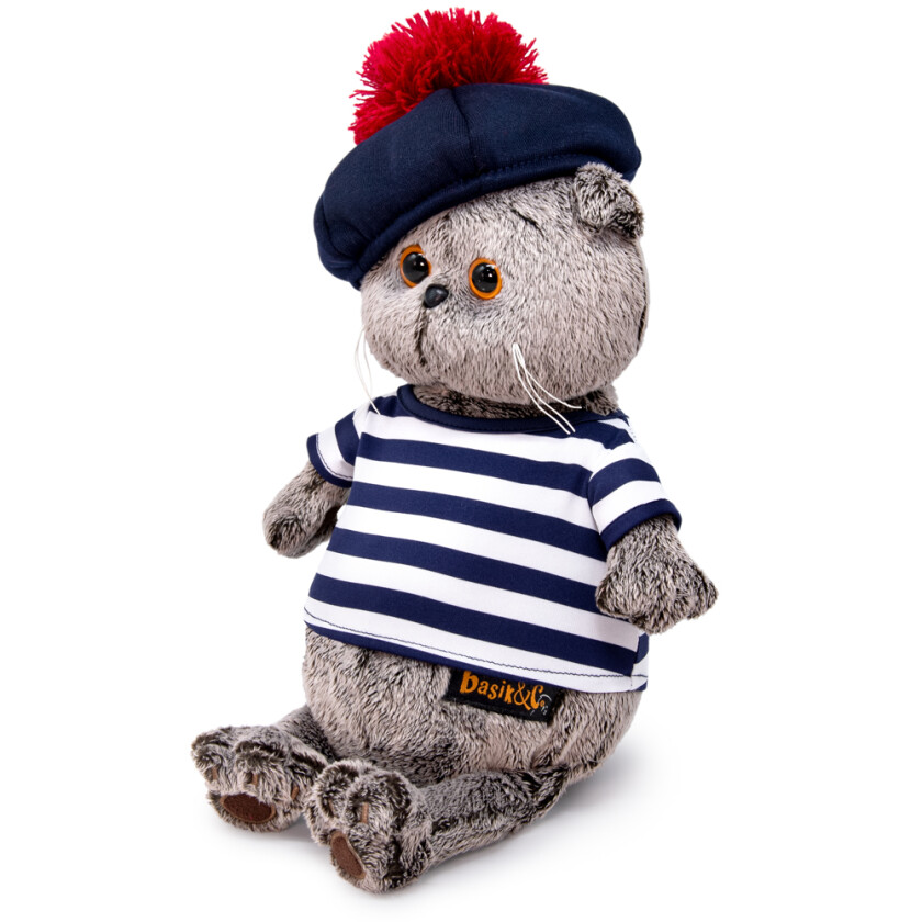 Ks22-010 .Басик в тельняшке и берете.