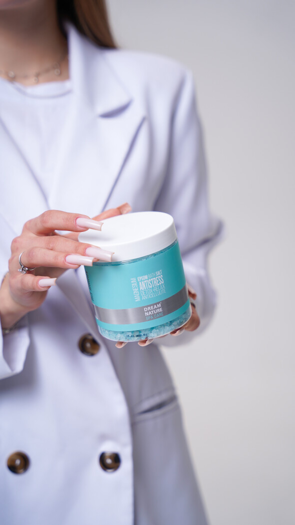 Соль для ванны (голубая)