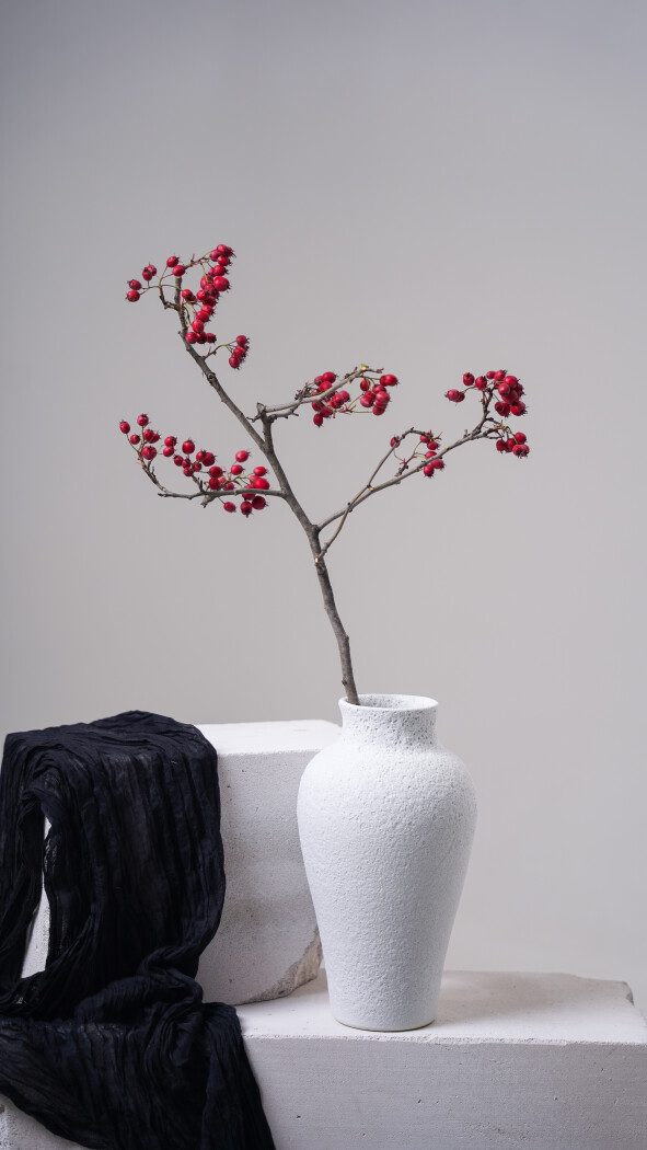 Ваза керамическая (белая)