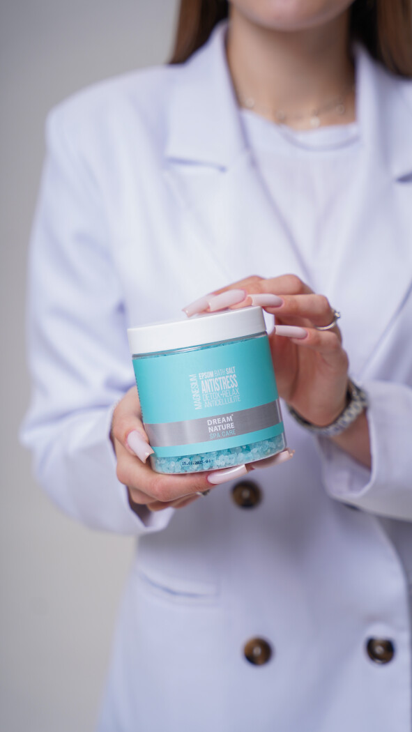 Соль для ванны (голубая)