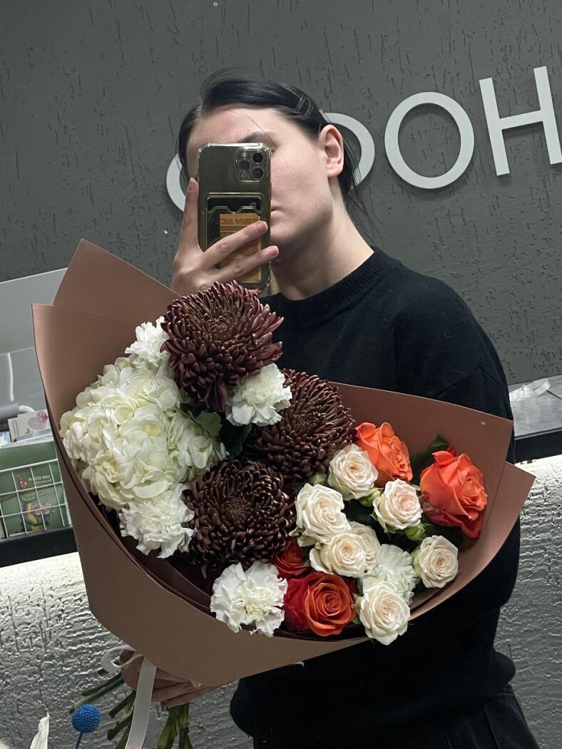 витринный букет №7544
