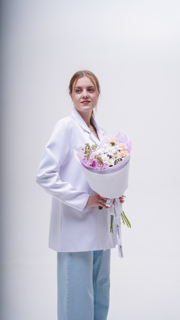 Сборный букет №244