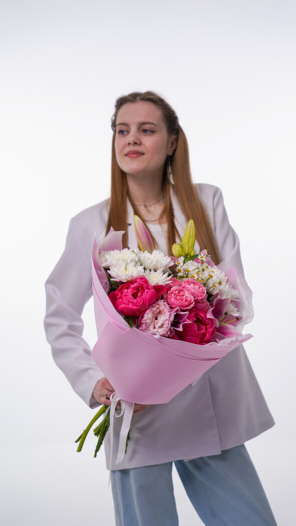 Сборный букет №394