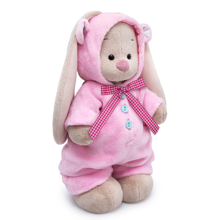 StM-341 Зайка Ми в меховом комбинезоне (большой)