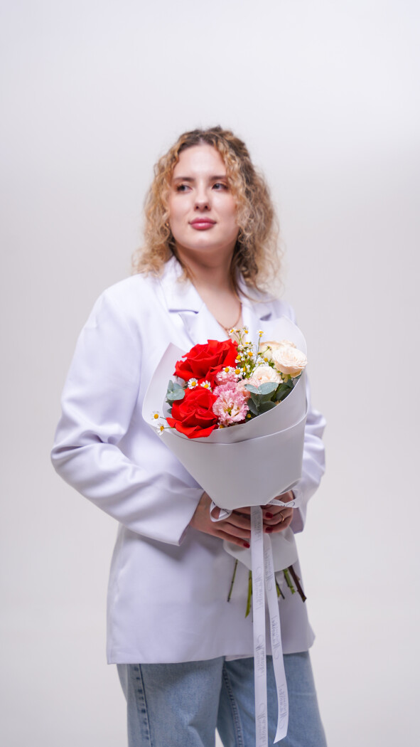 Сборный букет №254