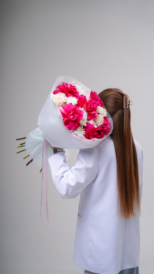 Сборный букет №196