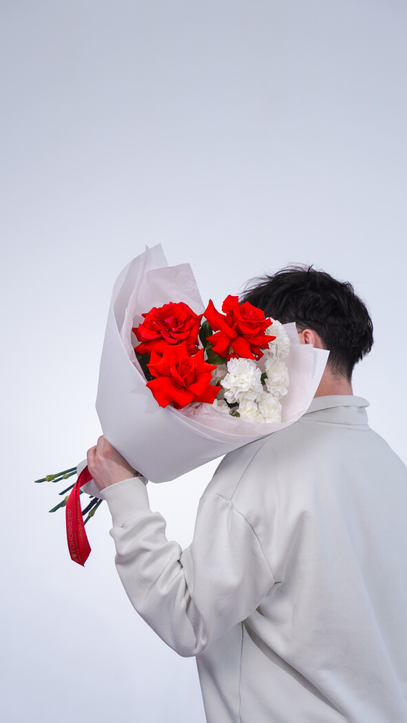 Сборный букет №355