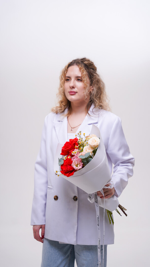 Сборный букет №254