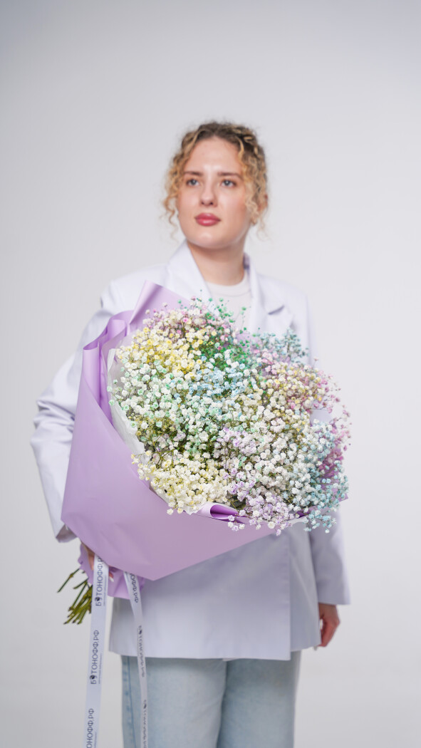 15 радужных гипсофил в оформлении №85