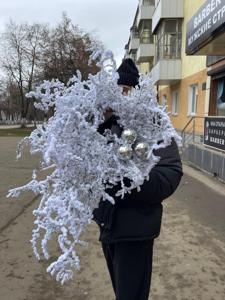 Витринная композиция (венок) №43