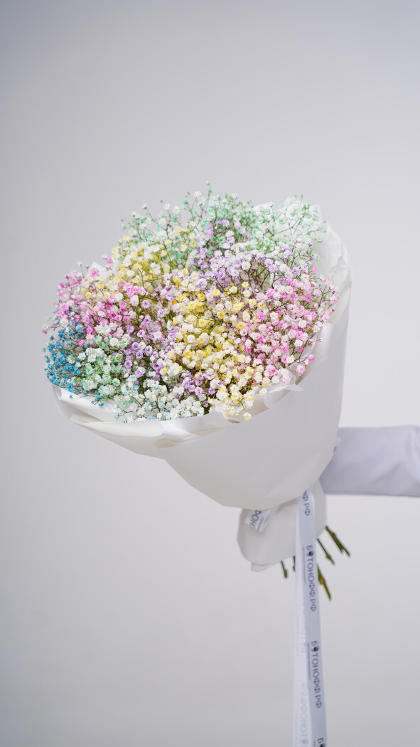 11 радужных гипсофил в оформлении №84