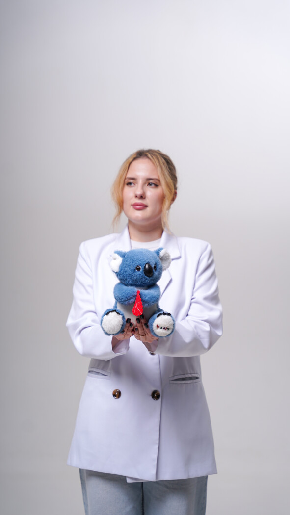 Синяя коала (23см)