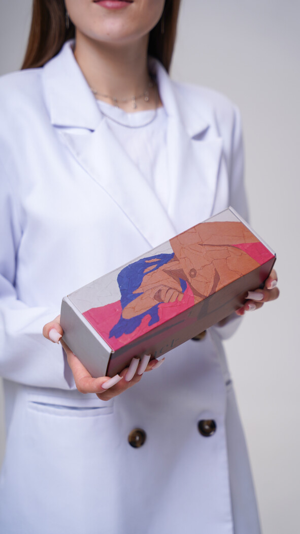 Антицеллюлитный скраб для тела (подарочный набор)