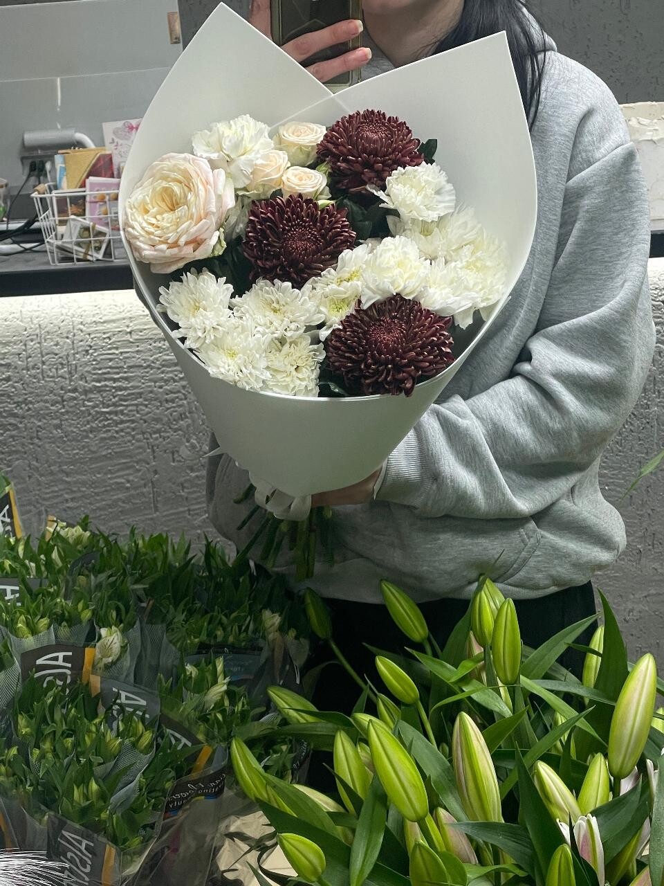 Витринный букет №6543