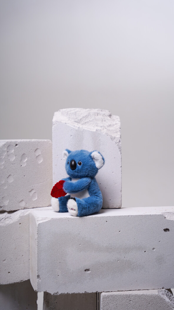 Синяя коала (23см)