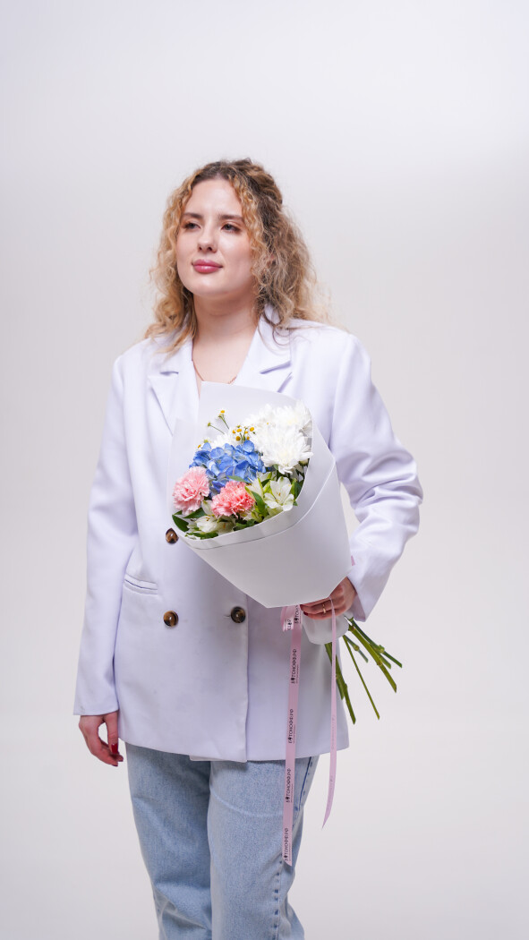 Сборный букет №257