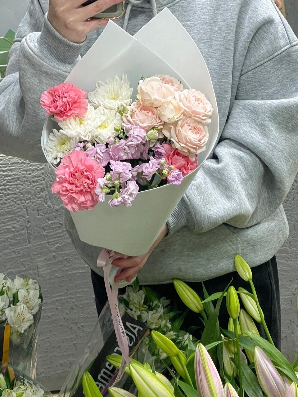 Витринный букет №6544