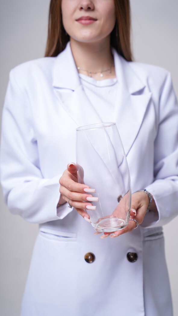 Ваза SDC134-061 21.5 см, Стекло