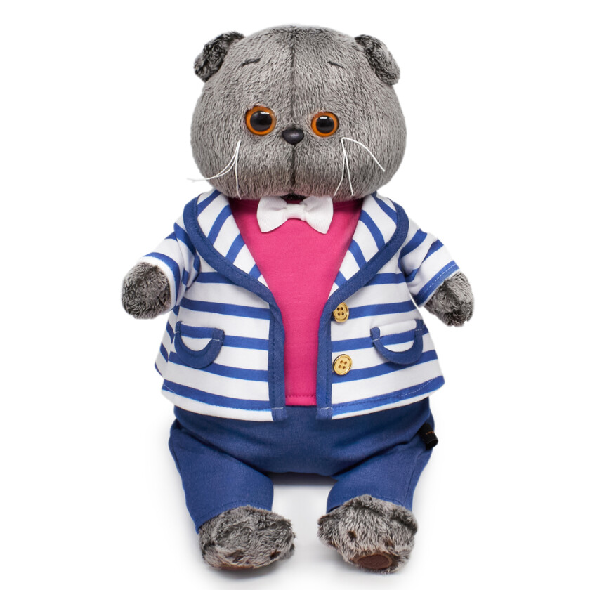 Ks22-265 Басик в полосатом жакете