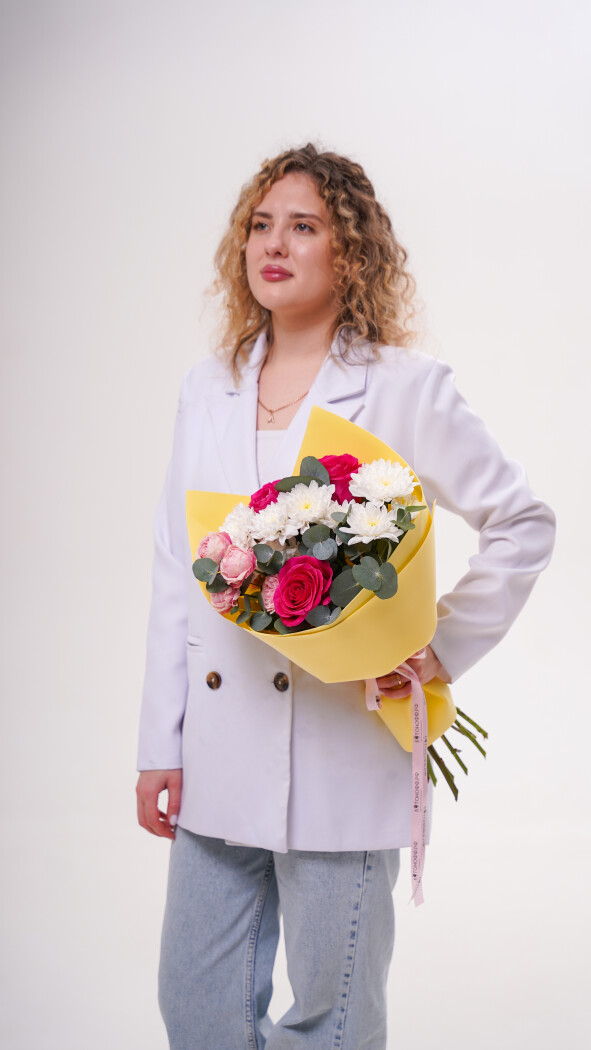 Сборный букет №307