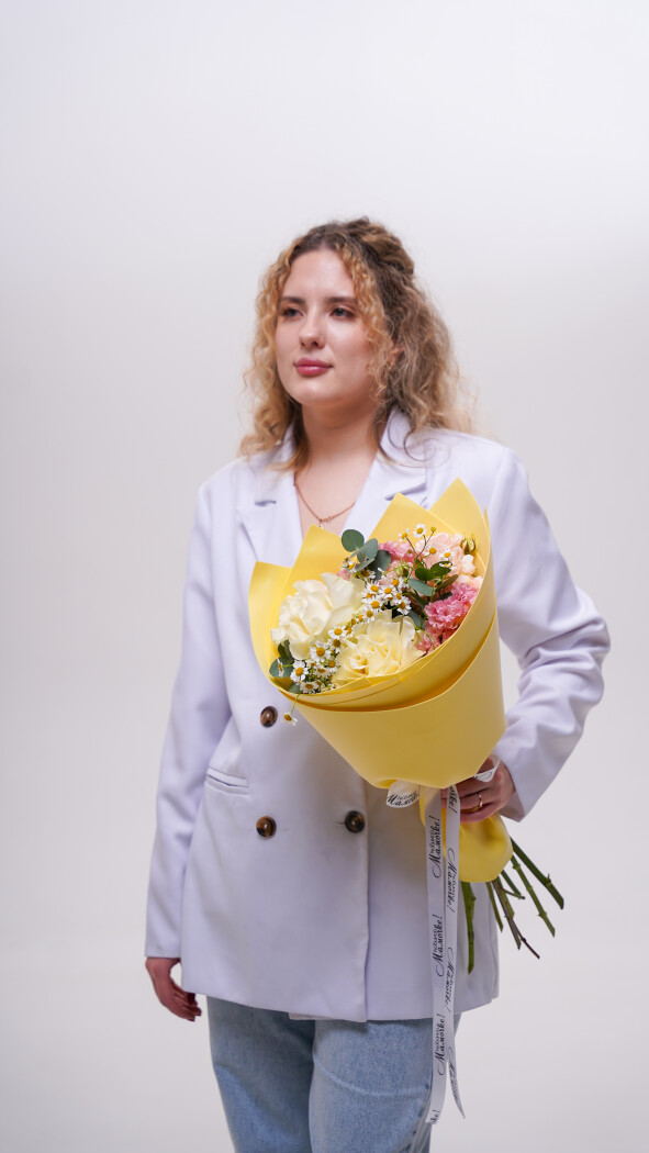 Сборный букет №253