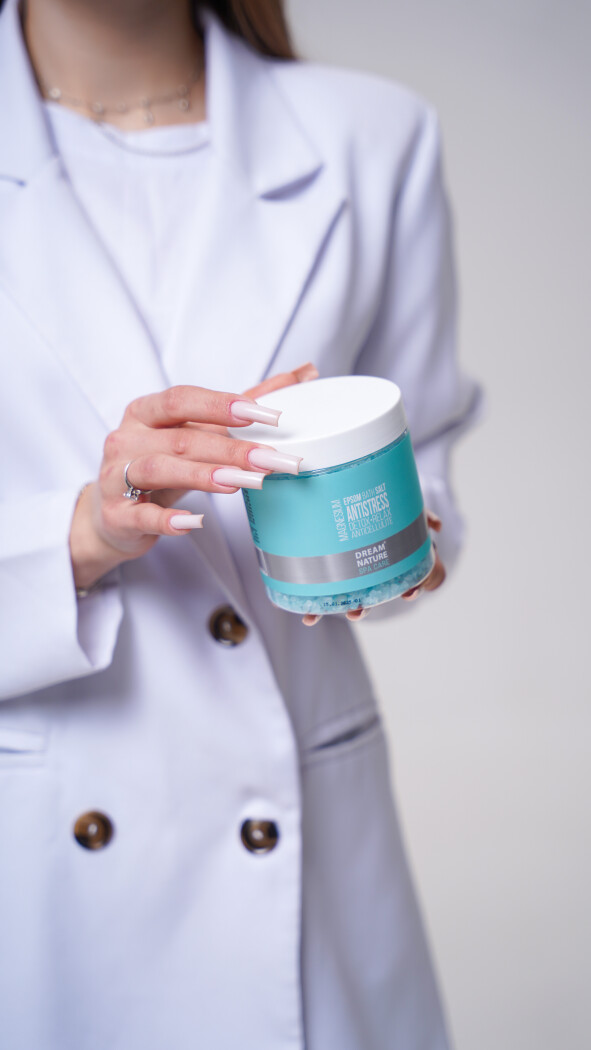 Соль для ванны (голубая)