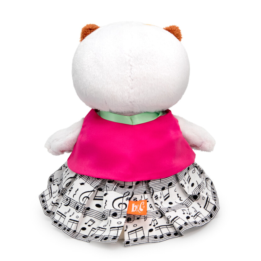 LB-103 Ли-Ли BABY в юбке и малиновом жилете