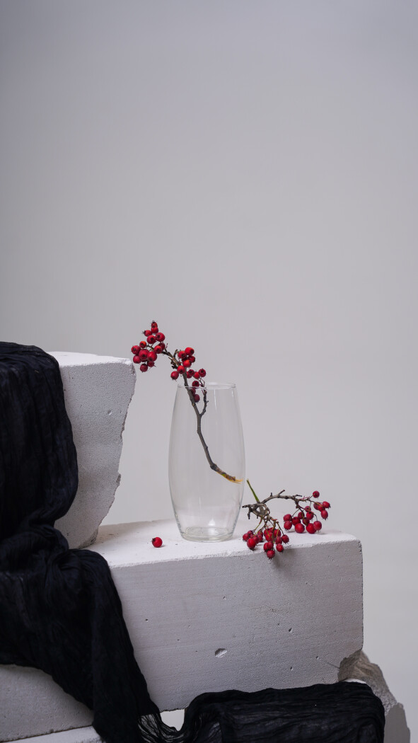 Ваза SDC134-061 21.5 см, Стекло