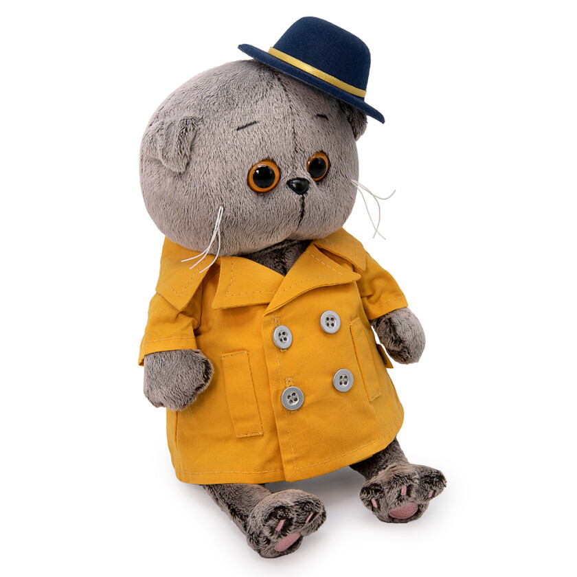 BB-113 Басик BABY в тренче и шляпке