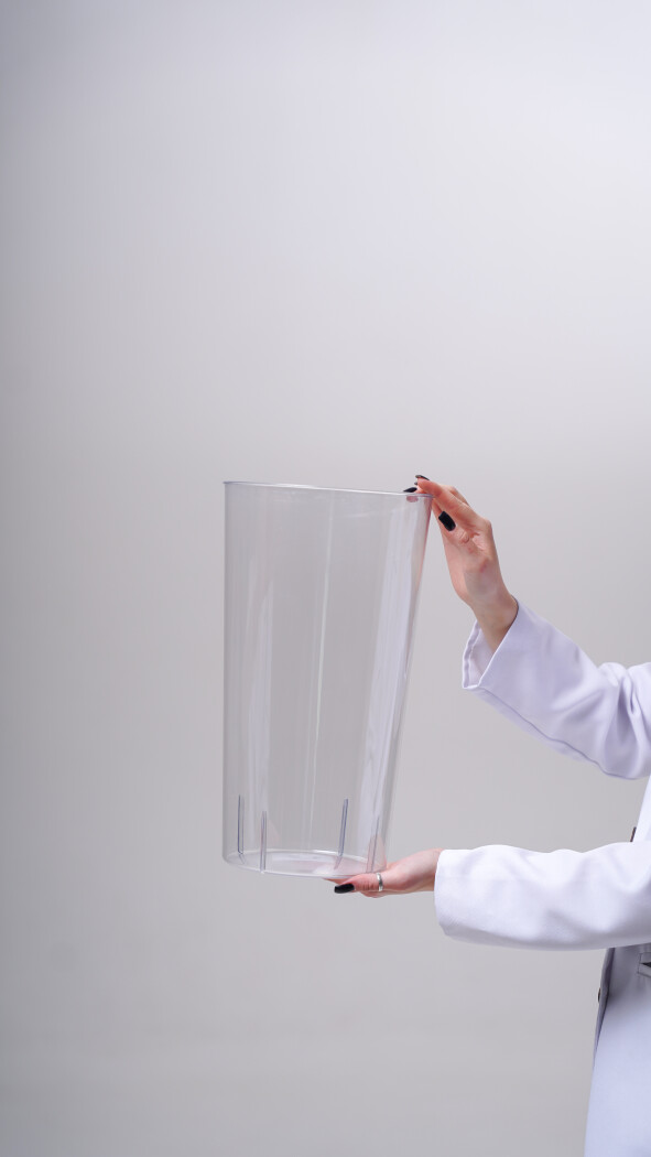 Ваза оргстекло - Круглая (38*21,5)