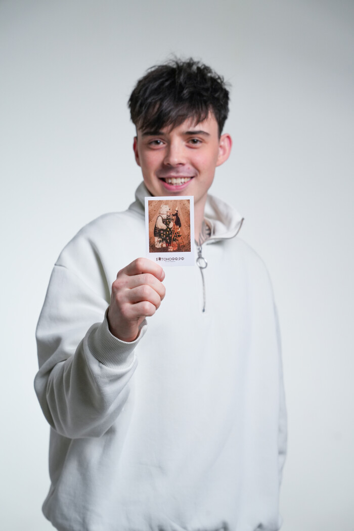 Мини-открытка "Медвежий Праздник"