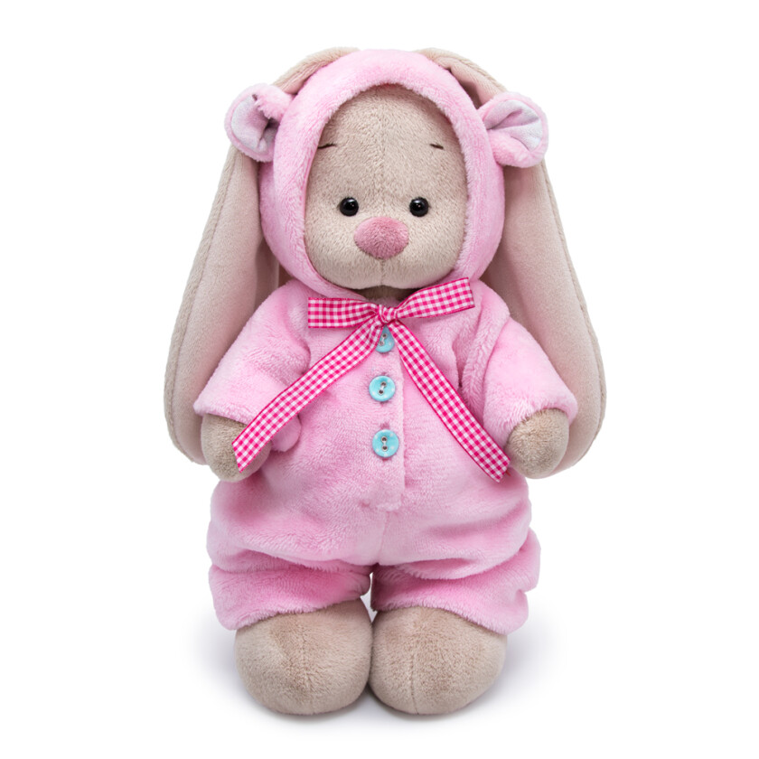 StM-341 Зайка Ми в меховом комбинезоне (большой)