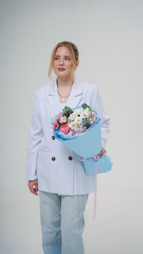 Сборный букет №166