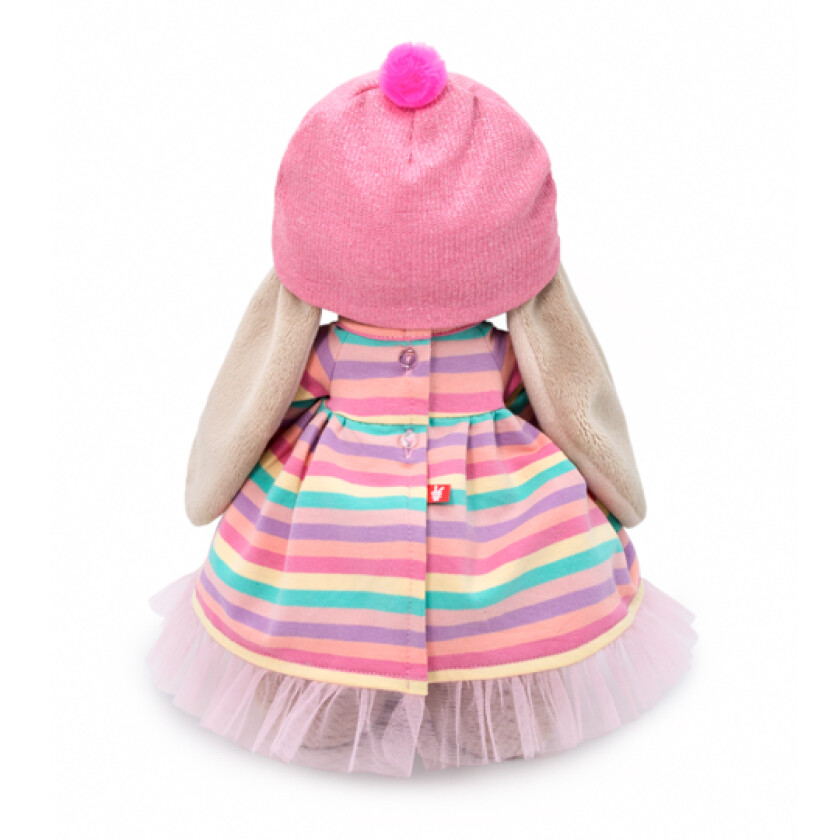 StS-388 Зайка Ми в полосатом платье с леденцом (малый)