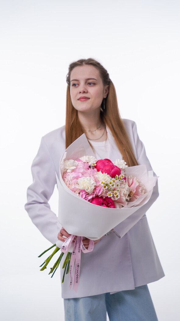Сборный букет №395