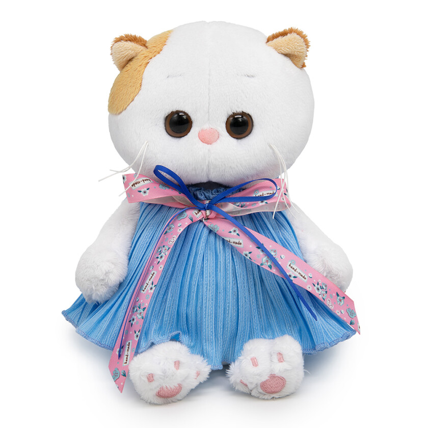 LB-139 Ли-Ли BABY в платье из жатой ткани с бантом