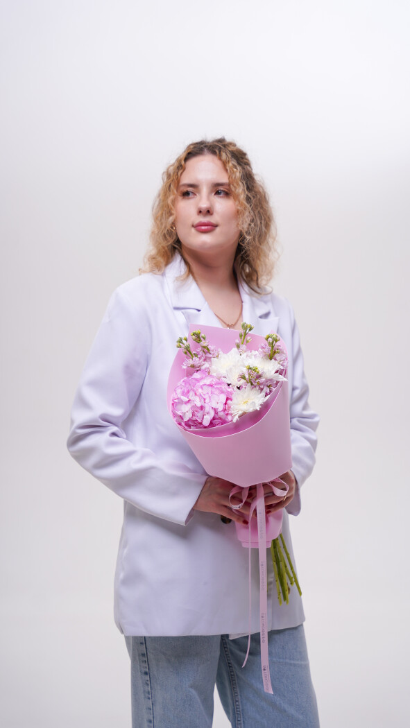 Сборный букет №256