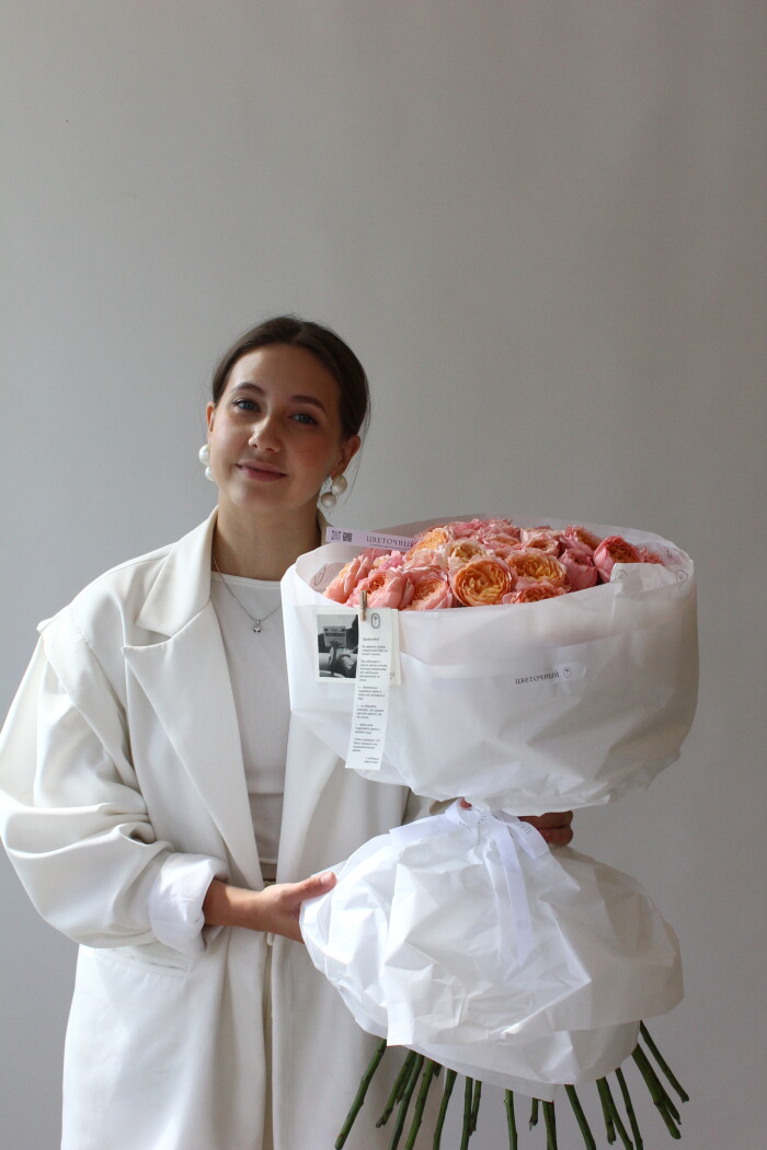 Монобукет из кустовой розы Джульетта