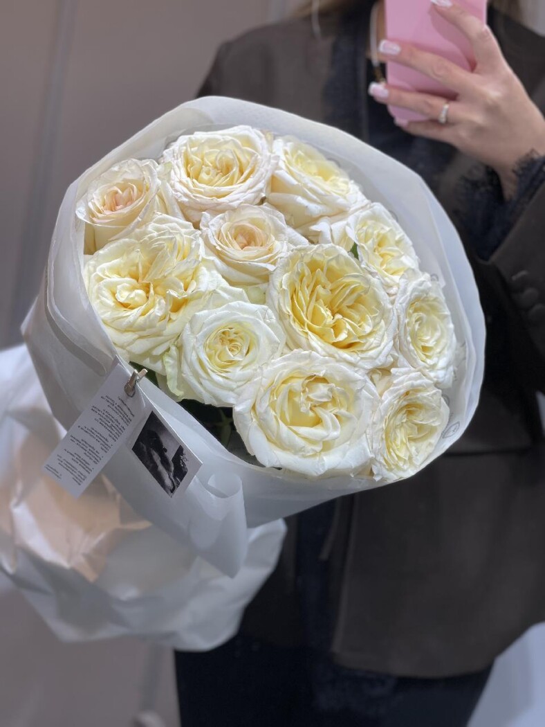 Монобукет из одноголовой розы Кенди