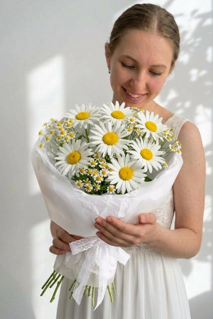Букет из ромашек