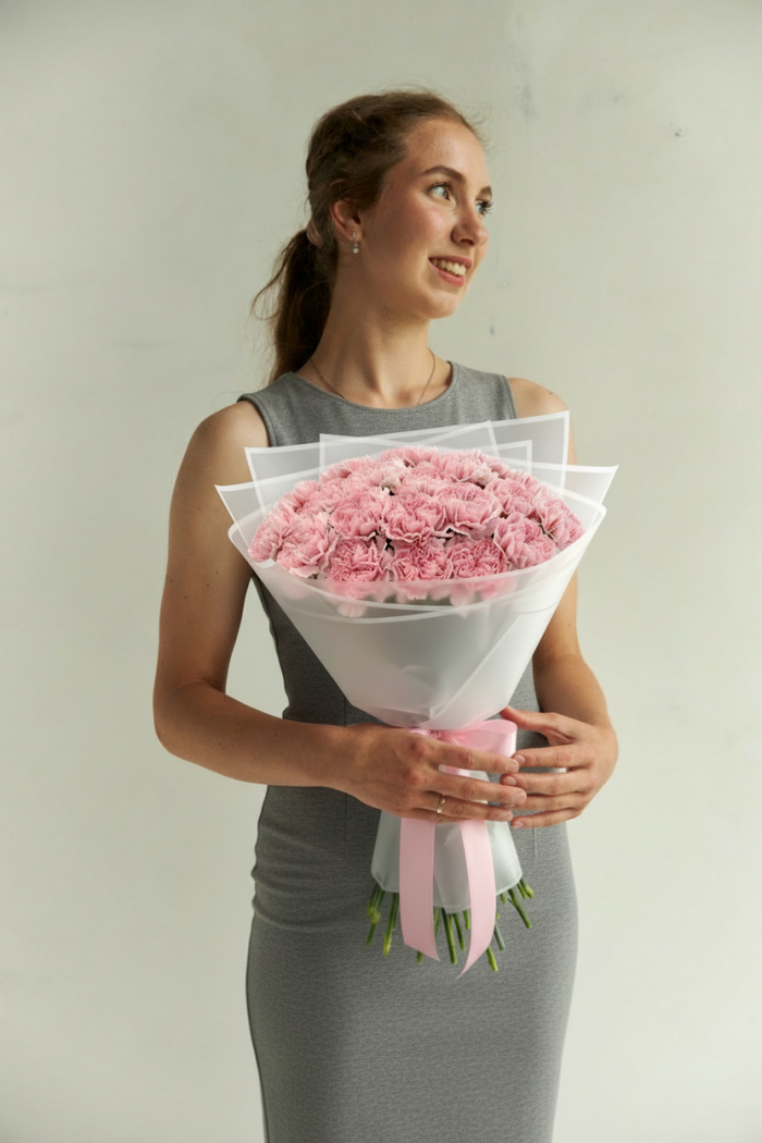 Букет из 25 диантусов