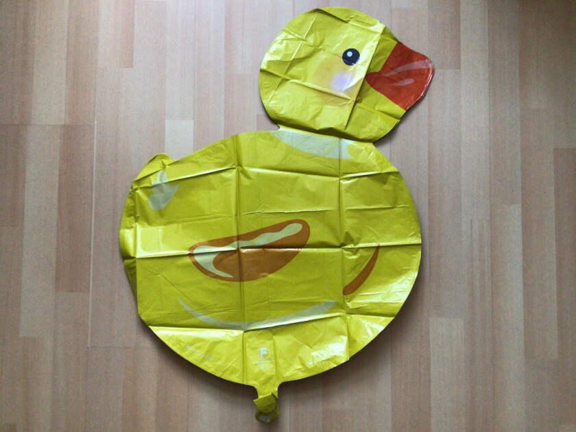 Фольгированный шар фигура, утка